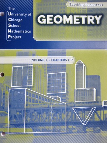 (image for) UCSMP Geometry Volume 1 Teaching Resources (TE)(P)