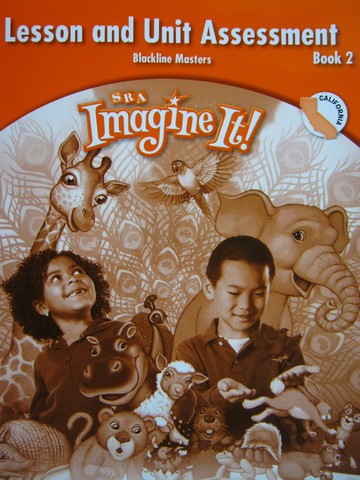 (image for) SRA Imagine It! 1 Lesson & Unit Assessment Book 2 BLM (CA)(P)