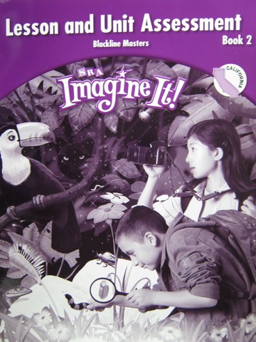 (image for) SRA Imagine It! 4 Lesson & Unit Assessment Book 2 BLM (CA)(P)
