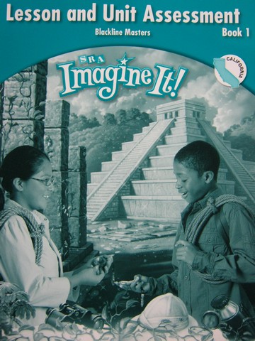 (image for) SRA Imagine It! 5 Lesson & Unit Assessment Book 1 BLM (CA)(P)