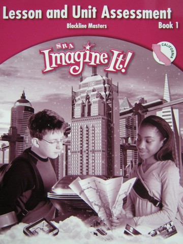 (image for) SRA Imagine It! 6 Lesson & Unit Assessment Book 1 BLM (CA)(P)