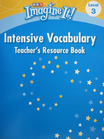 (image for) SRA Imagine It! 3 Intensive Vocabulary TRB (TE)(P)