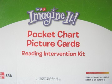 (image for) SRA Imagine It! Pocket Chart Picture Cards (Pk)