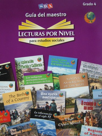 (image for) SRA Lecturas por Nivel para Estudios Sociales 4 TE (TE)(P)