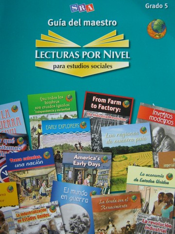 (image for) SRA Lecturas por Nivel para Estudios Sociales 5 TE (TE)(P) - Click Image to Close