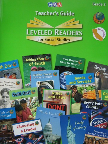(image for) SRA Leveled Readers for Social Studies 2 TG (CA)(TE)(P)