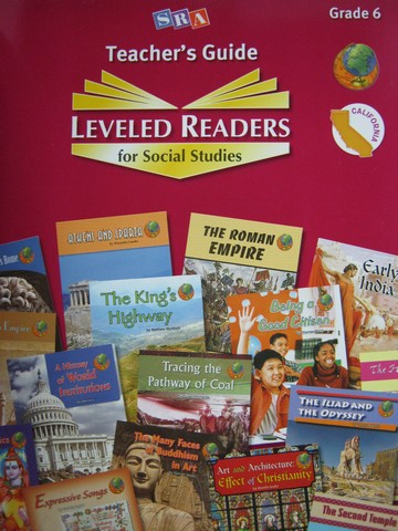 (image for) SRA Leveled Readers for Social Studies 6 TG (CA)(TE)(P)