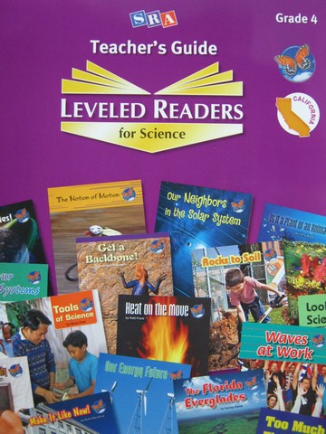 (image for) SRA Leveled Readers for Science 4 TG (CA)(TE)(P)