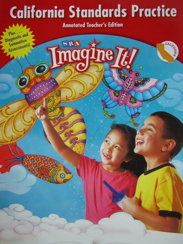 (image for) SRA Imagine It! K California Standards Practice ATE (CA)(TE)(P)