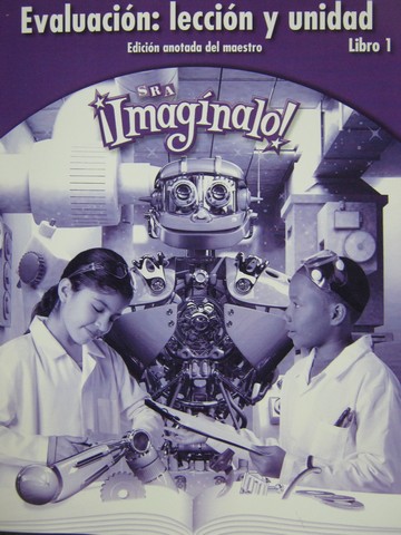 (image for) SRA Imaginalo! 4-1 Evaluacion leccion y unidad ATE (TE)(P)