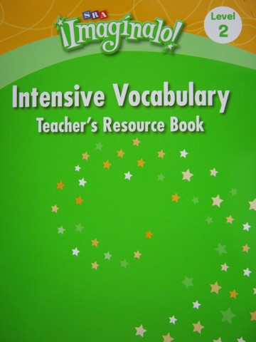 (image for) SRA Imaginalo! 2 Intensive Vocabulary TRB (TE)(P) - Click Image to Close