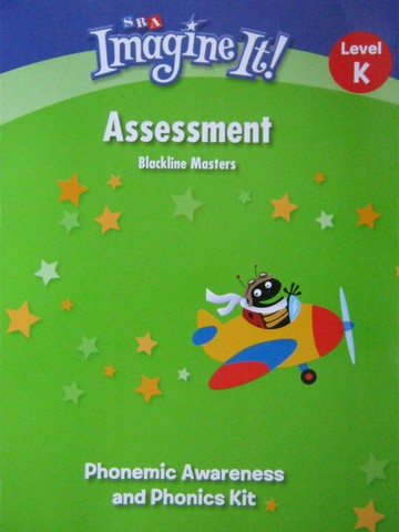 (image for) SRA Imagine It! K Phonemic Awareness Assessment BLM (P)