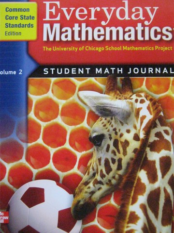 (image for) UCSMP Everyday Mathematics 1 Common Core Student Journal 2 (P)