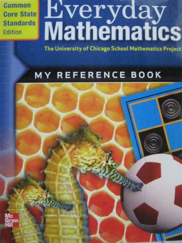 (image for) UCSMP Everyday Mathematics 1 Common Core My Reference Book (H)