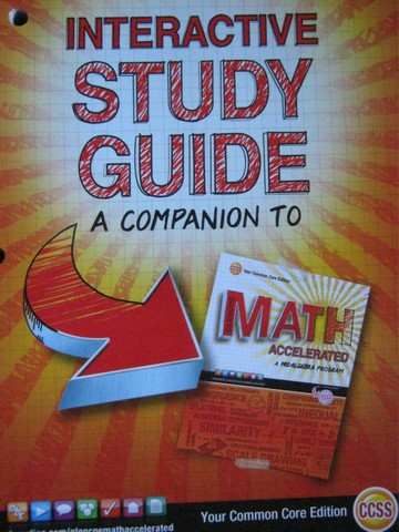 (image for) Math Accelerated Common Core Interactive Study Guide (P)