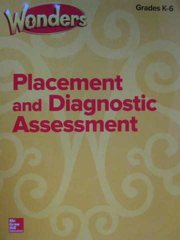 (image for) Wonders CCSS K-6 Placement & Diagnostic Assessment (P)