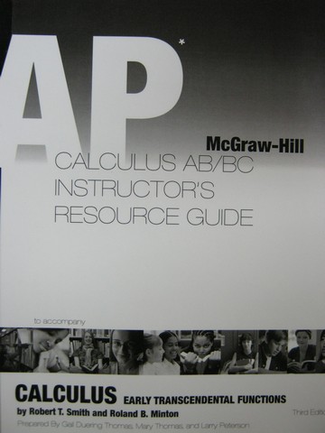 (image for) AP Calculus AB/BC Instructor's Resource Guide (TE)(P)