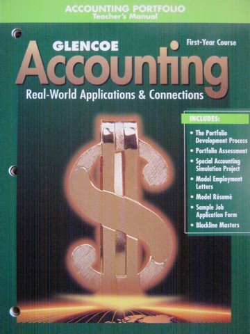 (image for) Accounting 1st-Year Course 4e Accounting Portfolio (TE)(P)