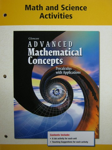 (image for) Advanced Mathematical Concepts Math & Science Activities (P)