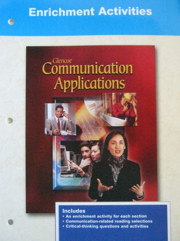 (image for) Communication Applications Enrichment Activities (P)