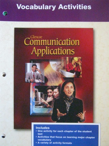 (image for) Communication Applications Vocabulary Activities (P)