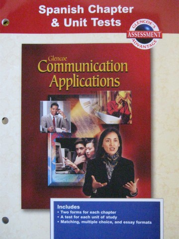 (image for) Communication Applications Spanish Chapter & Unit Tests (P)