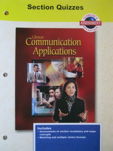 (image for) Communication Applications Section Quizzes (P)