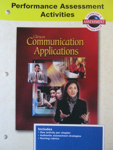 (image for) Communication Applications Performance Assessment Activities (P)