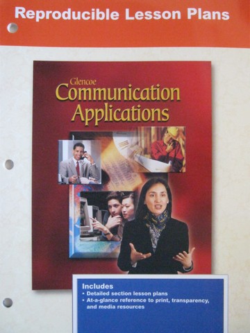 (image for) Communication Applications Reproducible Lesson Plans (P)