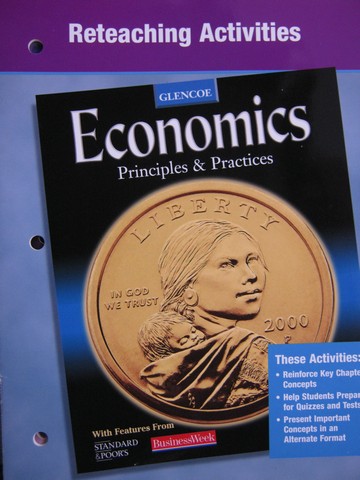 (image for) Economics Principles & Practices Reteaching Activities (P)