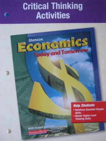(image for) Economics Today & Tomorrow Critical Thinking Activities (P)