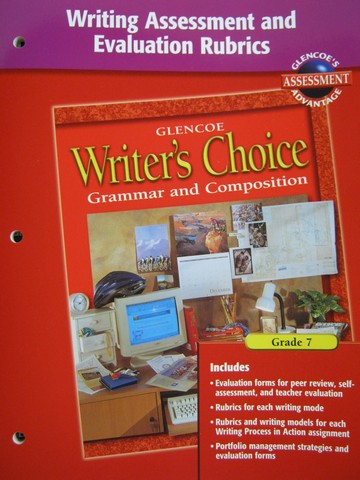 (image for) Writer's Choice 7 Writing Assessment & Evaluation Rubrics (P)