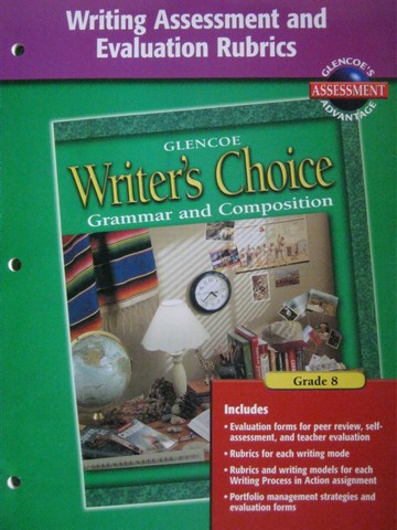 (image for) Writer's Choice 8 Writing Assessment & Evaluation Rubrics (P)