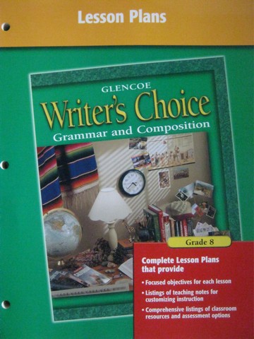 (image for) Writer's Choice 8 Lesson Plans (P)
