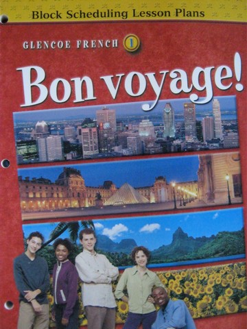 (image for) Bon voyage! 1 Block Scheduling Lesson Plans (P)