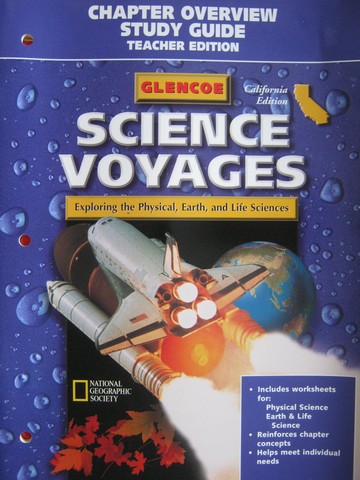 (image for) Science Voyages Blue Chapter Overview Study Guide (CA)(TE)(P)