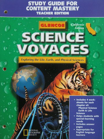 (image for) Science Voyages Level Green Study Guide for Content (CA)(TE)(P)