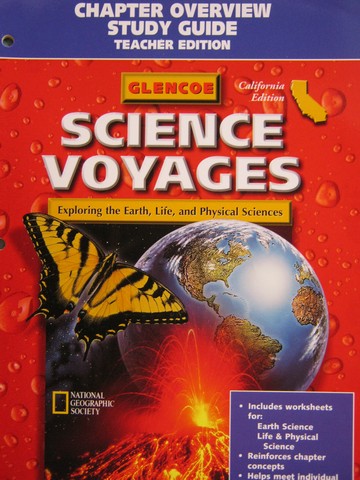 (image for) Science Voyages Red Chapter Overview Study Guide (CA)(TE)(P)