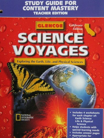 (image for) Science Voyages Red Study Guide for Content (CA)(TE)(P)