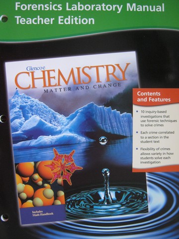 (image for) Chemistry Matter & Change Forensics Laboratory Manual TE (TE)(P)