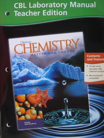 (image for) Chemistry Matter & Change CBL Laboratory Manual TE (TE)(P)