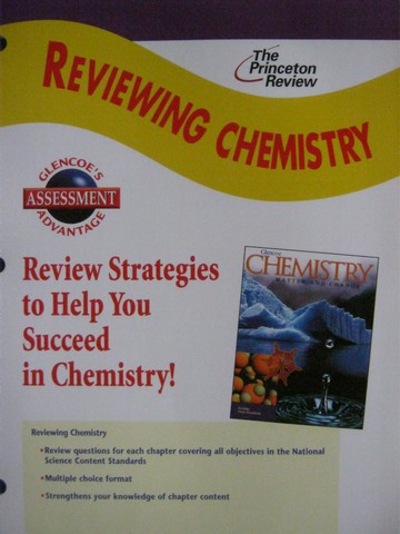 (image for) Chemistry Matter & Change Reviewing Chemistry (P)