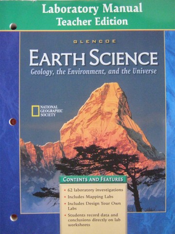 (image for) Earth Science Laboratory Manual TE (TE)(P)
