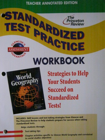 (image for) World Geography Standardized Test Practice Workbook TAE (TE)(P)