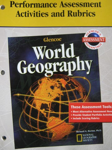 (image for) World Geography Performance Assessment Activities & Rubrics (P)