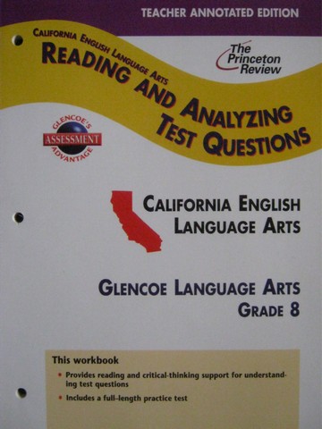 (image for) Reading & Analyzing Test Questions 8 TAE (CA)(TE)(P)