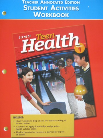(image for) Teen Health 1 Student Activities Workbook TAE (TE)(P)