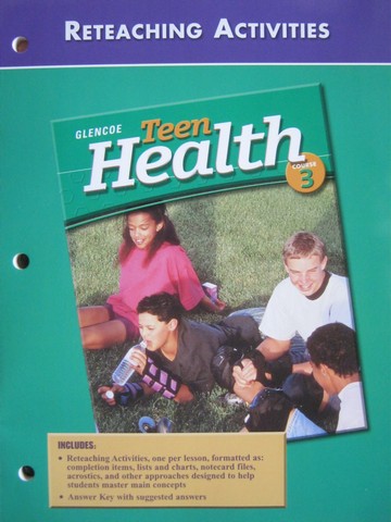 (image for) Teen Health 3 Reteaching Activities (P)