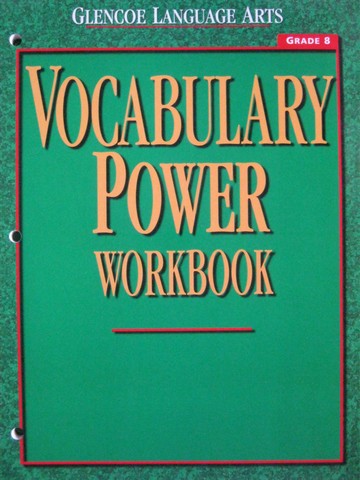(image for) Vocabulary Power 8 Workbook (P) - Click Image to Close