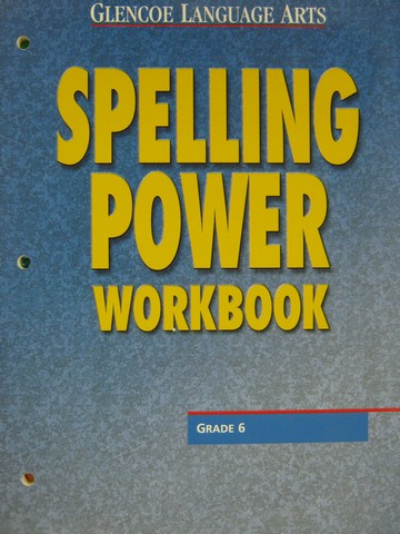 (image for) Spelling Power 6 Workbook (P)